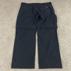 Eddie Bauer Tech Pants Mens 40x30 Straight Nylon Stretch Hiking Outdoors T398